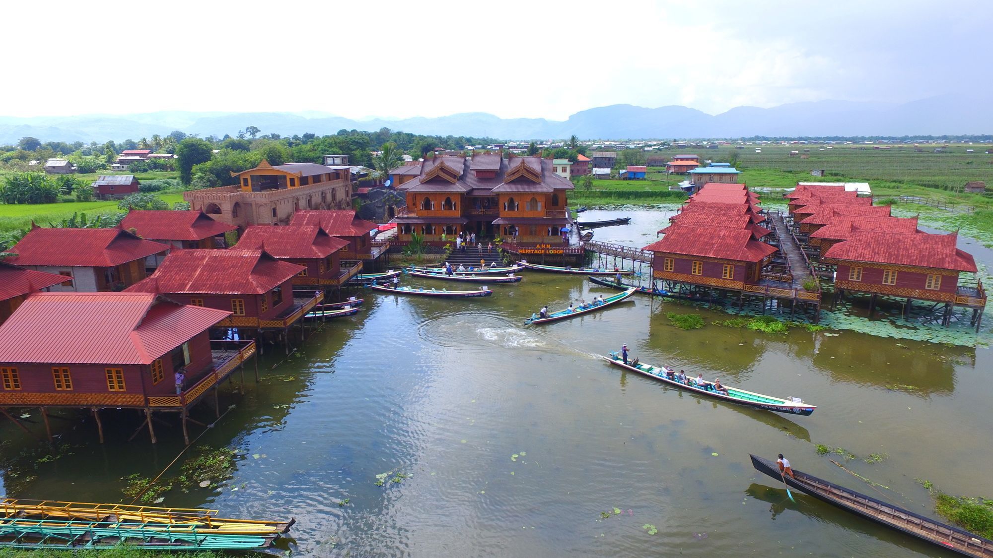 Ann Heritage Lodge Inle Lake Extérieur photo